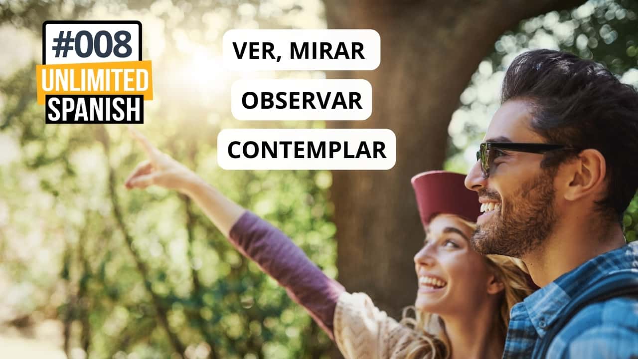 Ver, mirar, observar, contemplar.
