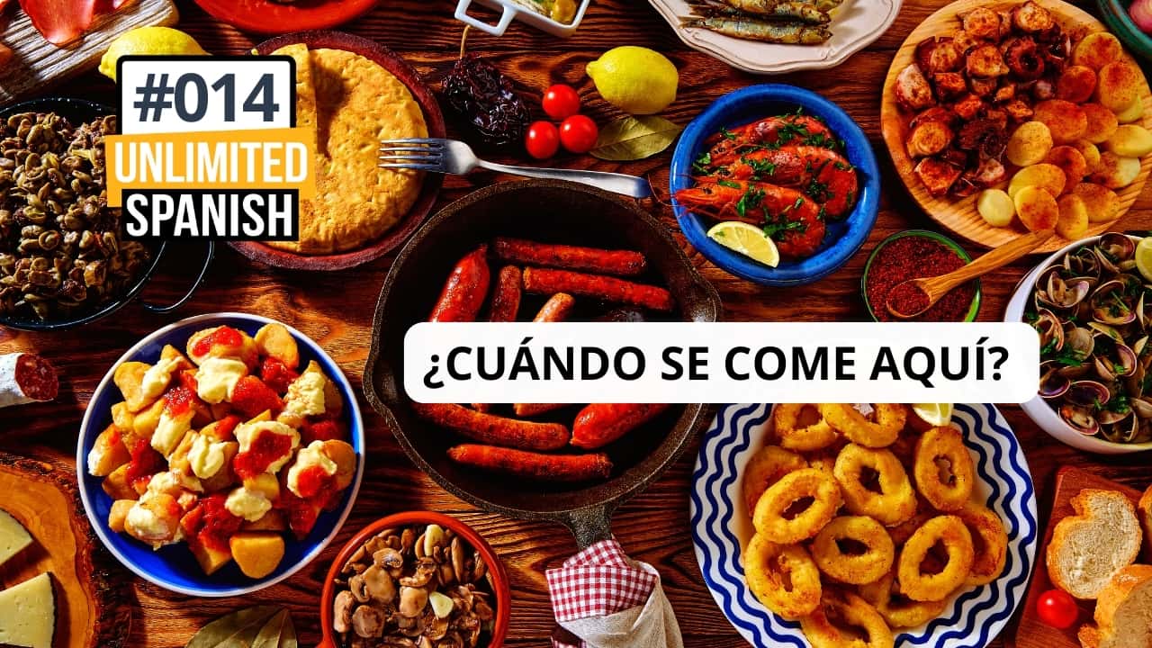 Cuándo se come aquí