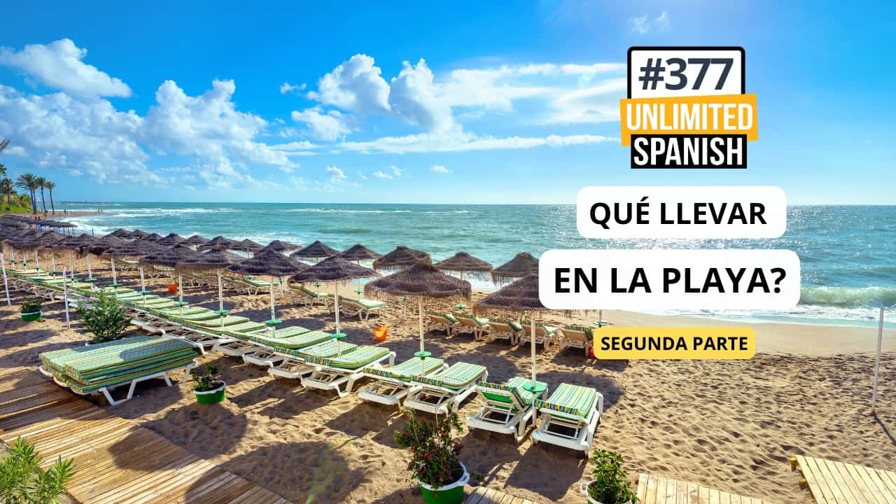 Qué llevar en la playa (parte 2)