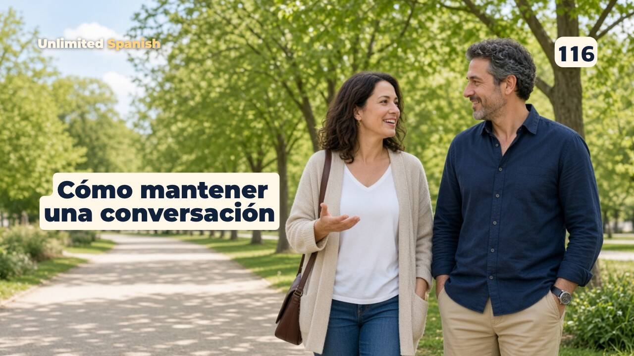 116 Cómo mantener una conversación
