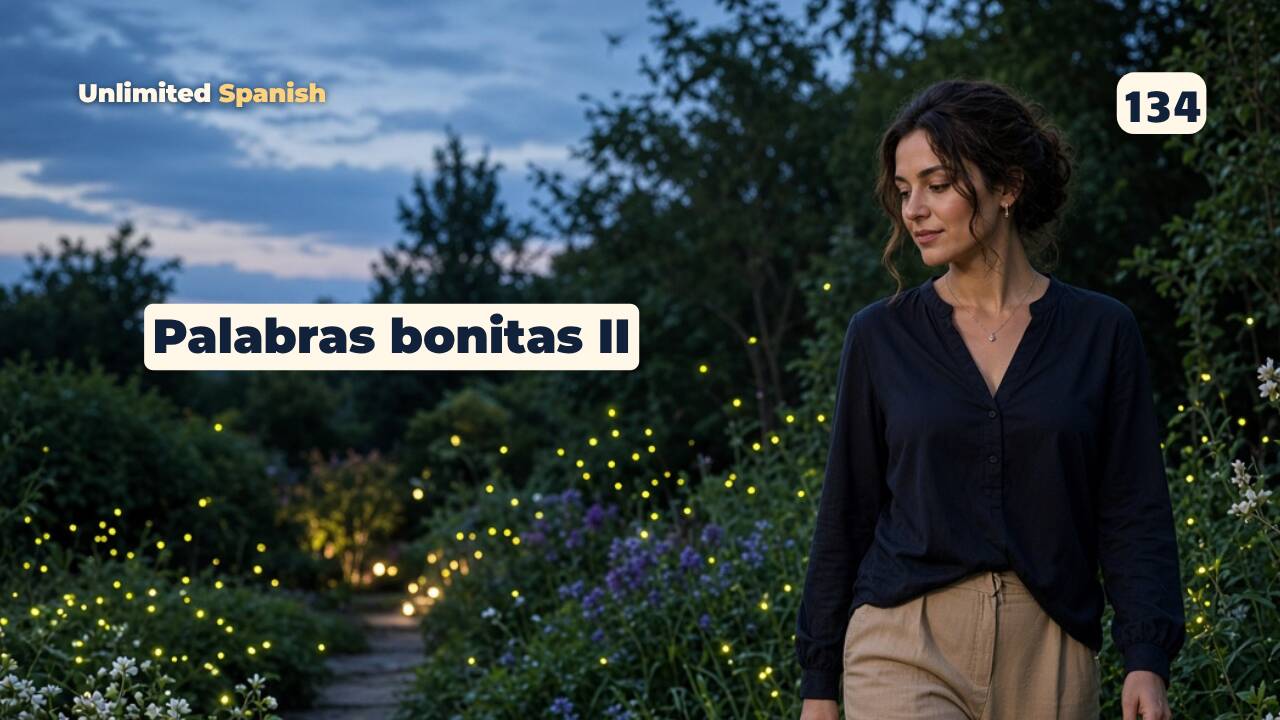 134 Palabras bonitas en español