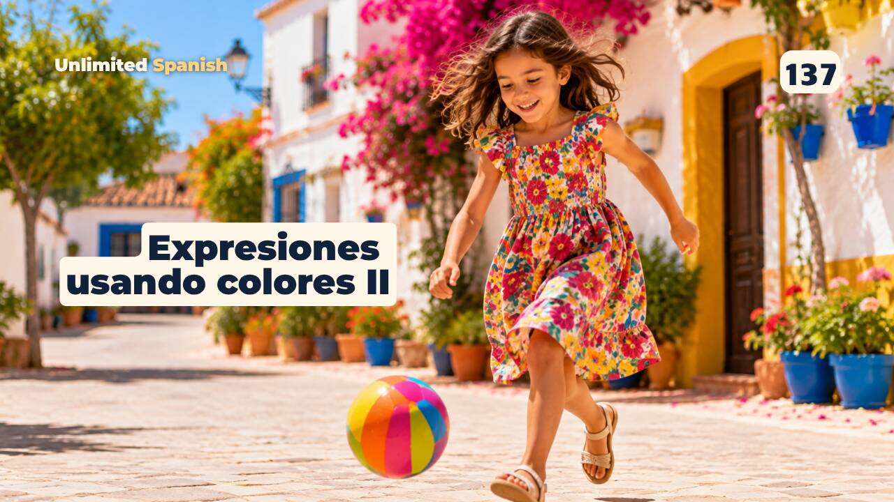 137 Expresiones usando colores 2