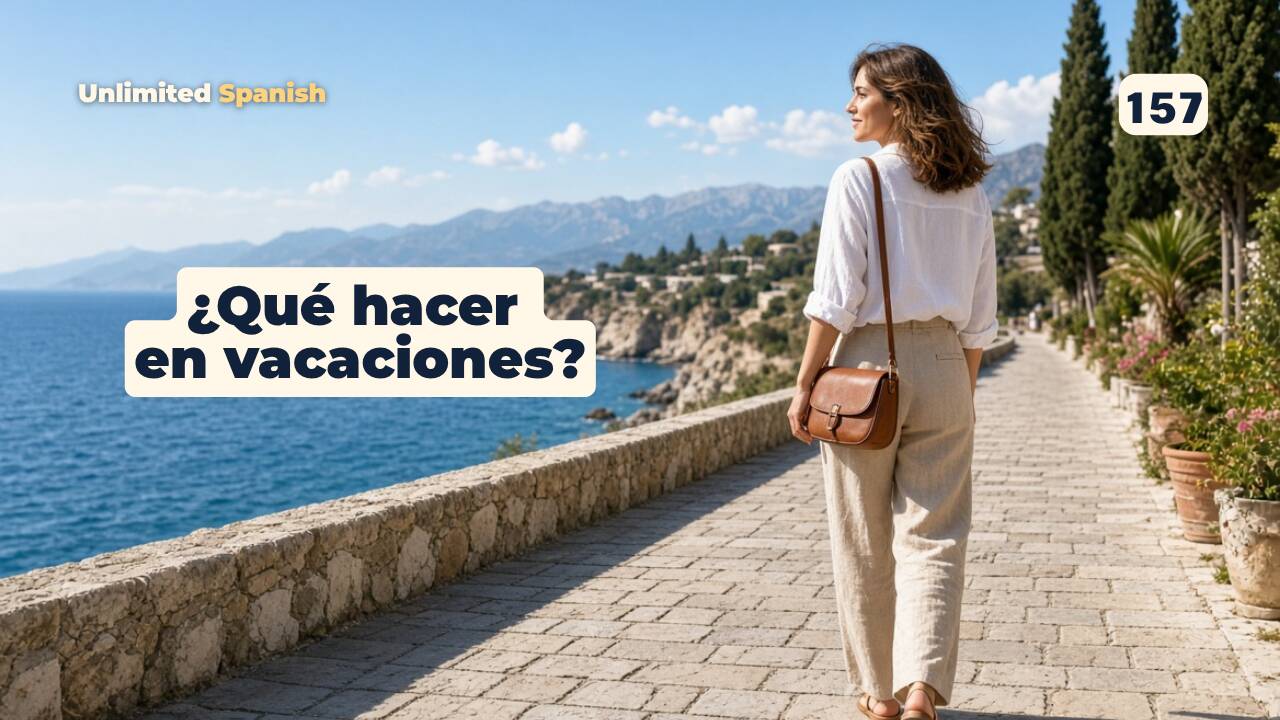 157 Qué hacer en vacaciones