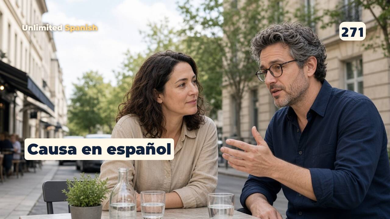 271 Cómo expresar causa en español