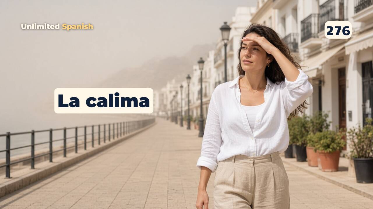 276 La calima. Un fenómeno meteorológico llamativo