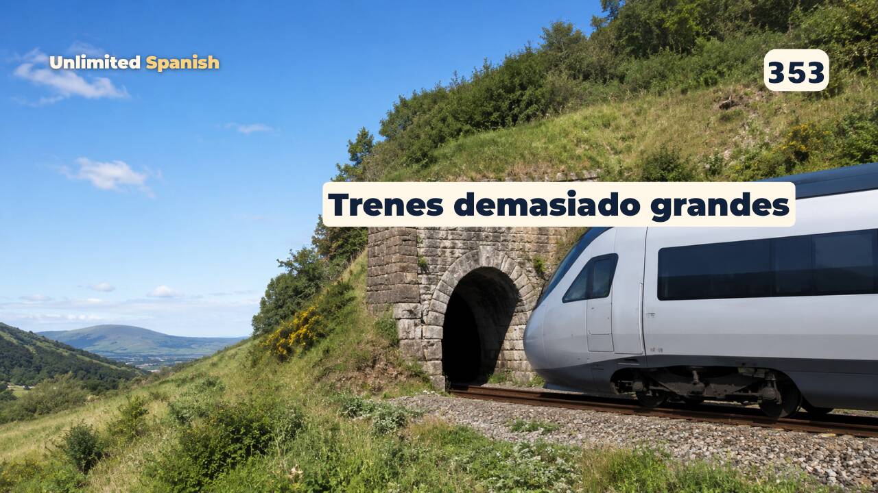 353 Trenes demasiado grandes