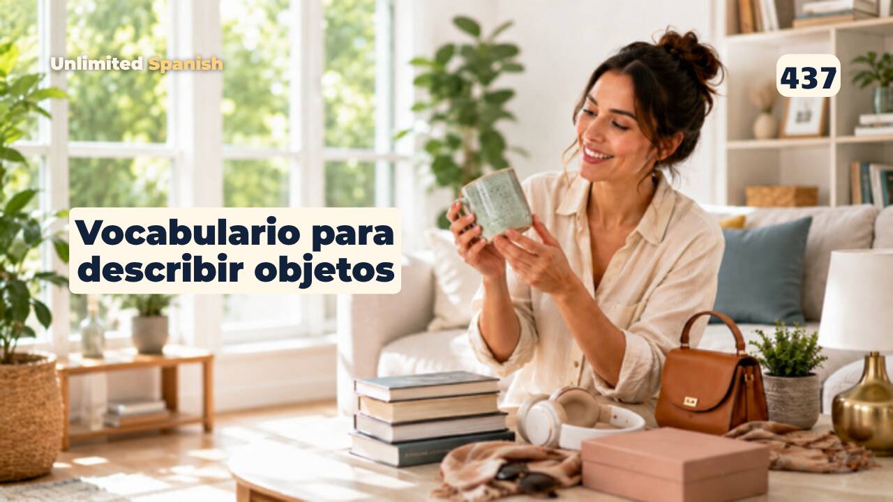 437 Vocabulario para describir objetos