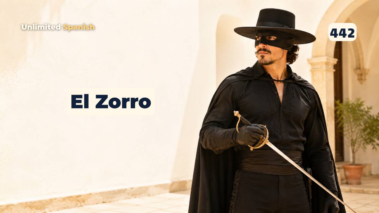 442 El Zorro. La historia del héroe que dejaba una “Z”