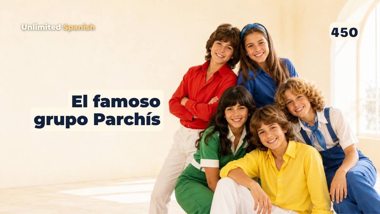 450 El famoso grupo Parchís